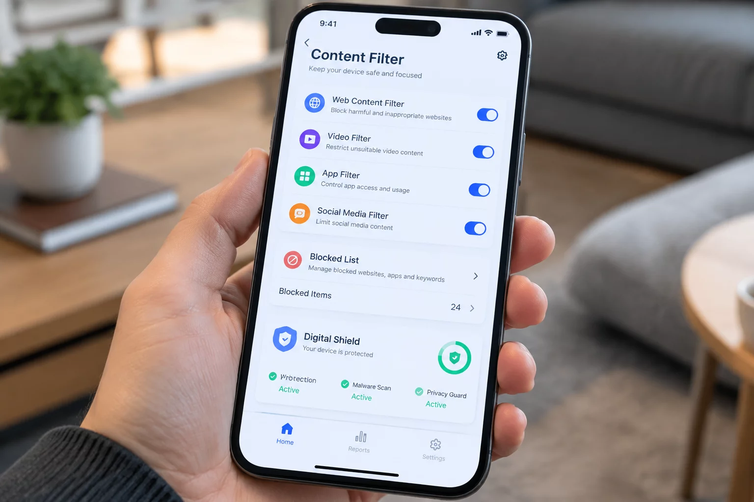 Managing Sensitive Data and Blocked Contacts